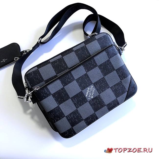 LV TRIO MESSENGER N80401 SIZE 25 x 18.5 x 7 CM - 1