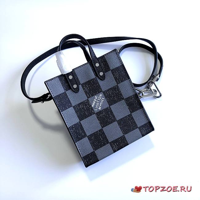 LV SAC PLAT XS N60479 SIZE 16 x 19.5 x 5.5 CM - 1