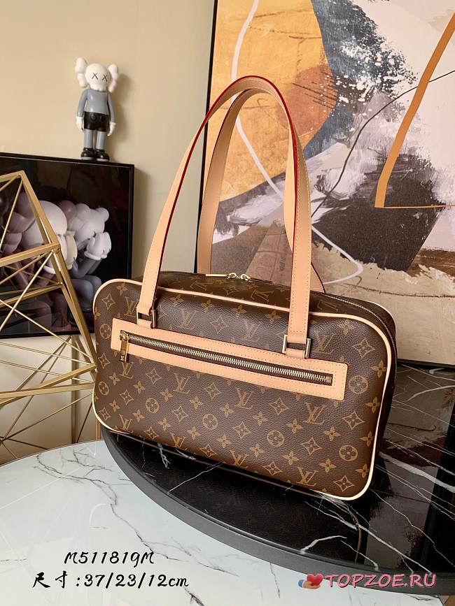 LV MONOGRAM CITE GM M51181 SIZE 37 CM - 1