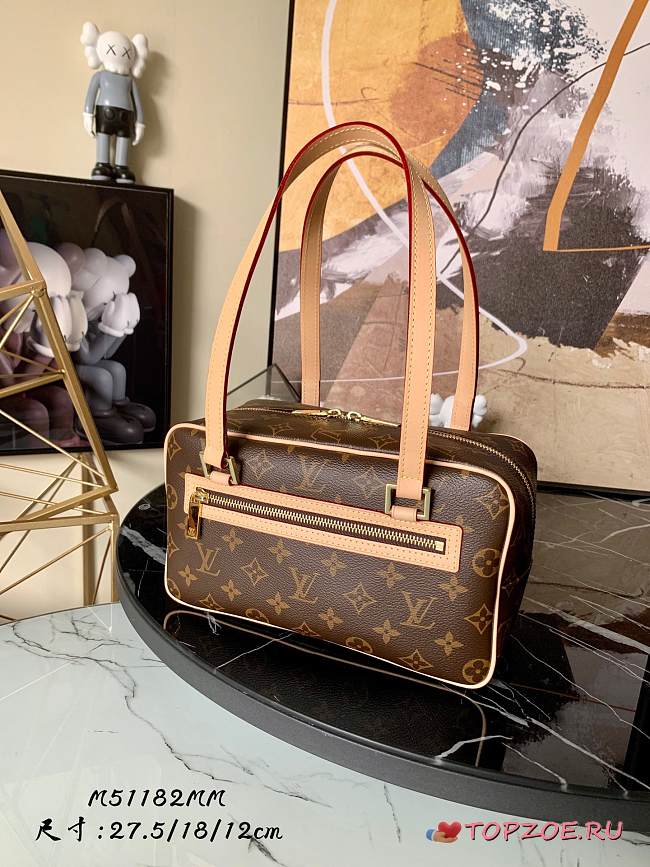 LV MONOGRAM CITE MM M51182 SIZE 27.5 CM - 1