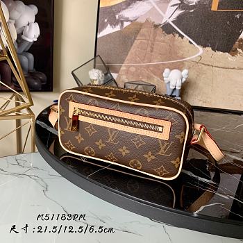 LV MONOGRAM CITE PM M51183 SIZE 21.5 CM