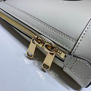 GUCCI HORSEBIT 1955 SMALL TOP HANDLE BAG WHITE 621220 SIZE 25 CM - 3