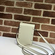 GUCCI HORSEBIT 1955 MINI BAG WHITE 625615 SIZE 11.5 CM - 6