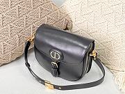 DIOR MEDIUM DIOR BOBBY BAG BLACK M9319 SIZE 22 CM - 3