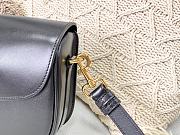 DIOR MEDIUM DIOR BOBBY BAG BLACK M9319 SIZE 22 CM - 2