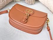 DIOR MEIDUM DIOR BOBBY BAG BROWN M9319 SIZE 22 CM - 5