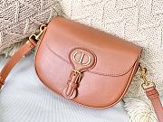 DIOR MEIDUM DIOR BOBBY BAG BROWN M9319 SIZE 22 CM - 4