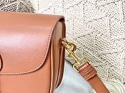 DIOR MEIDUM DIOR BOBBY BAG BROWN M9319 SIZE 22 CM - 3