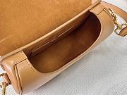 DIOR MEIDUM DIOR BOBBY BAG CARAMEL M9319 SIZE 22 CM - 5