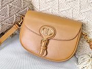 DIOR MEIDUM DIOR BOBBY BAG CARAMEL M9319 SIZE 22 CM - 4