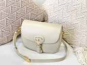 DIOR MEIDUM DIOR BOBBY BAG CREAM M9319 SIZE 22 CM - 1