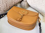 DIOR LARGE BOBBY BAG CARAMEL WITH OBLIQUE STRAP M9320 SIZE 27 CM - 6