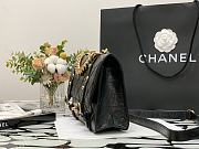 CHANEL MESSENGER FLAP BAG BLACK AS2696 25 CM - 3