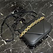 BOTTEGA VENETA LARGE MOUNT BLACK 667398 SIZE 27 x 20 x 7 CM - 3