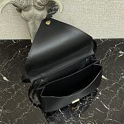 BOTTEGA VENETA LARGE MOUNT BLACK 667398 SIZE 27 x 20 x 7 CM - 4