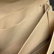 BOTTEGA VENETA LARGE MOUNT BEIGE 667398 SIZE 27 x 20 x 7 CM - 2