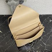BOTTEGA VENETA LARGE MOUNT BEIGE 667398 SIZE 27 x 20 x 7 CM - 6