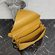 BOTTEGA VENETA LARGE MOUNT HONEY 667398 SIZE 27 x 20 x 7 CM - 5