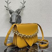 BOTTEGA VENETA LARGE MOUNT HONEY 667398 SIZE 27 x 20 x 7 CM - 4