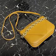 BOTTEGA VENETA LARGE MOUNT HONEY 667398 SIZE 27 x 20 x 7 CM - 2