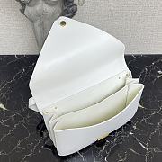 BOTTEGA VENETA LARGE MOUNT WHITE 667398 SIZE 27 x 20 x 7 CM - 6