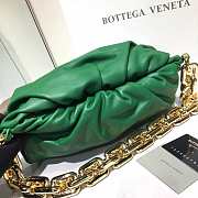 BOTTEGA VENETA CHAIN POUCH GREEN 620230 SIZE 31 CM - 3