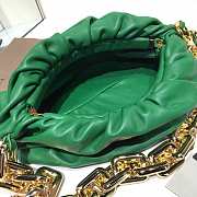 BOTTEGA VENETA CHAIN POUCH GREEN 620230 SIZE 31 CM - 2