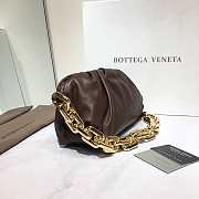 BOTTEGA VENETA CHAIN POUCH DARK BROWN 620230 SIZE 31 CM - 6