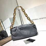 BOTTEGA VENETA CHAIN POUCH GRAY 620230 SIZE 31 CM - 4
