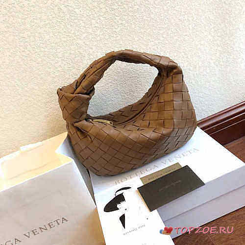 BOTTEGA VENETA THE MINI JODIE BROWN 651876 SIZE 28 CM - 1