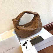 BOTTEGA VENETA THE MINI JODIE BROWN 651876 SIZE 28 CM - 1