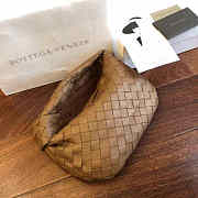 BOTTEGA VENETA THE MINI JODIE BROWN 651876 SIZE 28 CM - 4