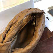 BOTTEGA VENETA THE MINI JODIE BROWN 651876 SIZE 28 CM - 5