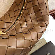 BOTTEGA VENETA THE MINI JODIE BROWN 651876 SIZE 28 CM - 2