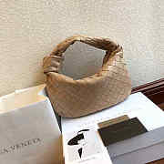 BOTTEGA VENETA THE MINI JODIE BEIGE 651876 SIZE 28 CM - 1