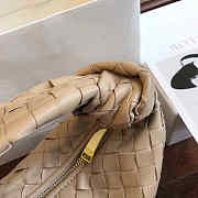 BOTTEGA VENETA THE MINI JODIE BEIGE 651876 SIZE 28 CM - 3