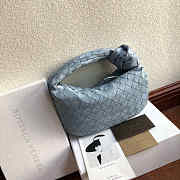 BOTTEGA VENETA THE MINI JODIE LIGHT BLUE 651876 SIZE 28 CM - 1
