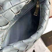 BOTTEGA VENETA THE MINI JODIE LIGHT BLUE 651876 SIZE 28 CM - 4