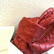 BOTTEGA VENETA THE MINI JODIE RED 651876 SIZE 28 CM - 2