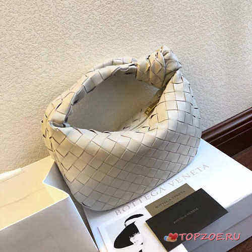 BOTTEGA VENETA THE MINI JODIE CREAM 651876 SIZE 28 CM - 1