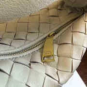 BOTTEGA VENETA THE MINI JODIE CREAM 651876 SIZE 28 CM - 4