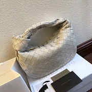 BOTTEGA VENETA THE MINI JODIE CREAM 651876 SIZE 28 CM - 2