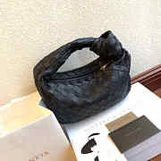 BOTTEGA VENETA THE MINI JODIE BLACK 651876 SIZE 28 CM - 4