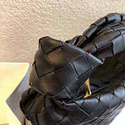 BOTTEGA VENETA THE MINI JODIE BLACK 651876 SIZE 28 CM - 3