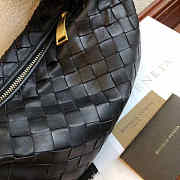 BOTTEGA VENETA THE MINI JODIE BLACK 651876 SIZE 28 CM - 2
