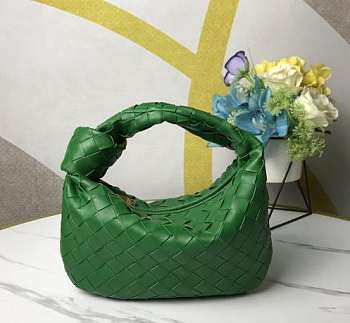 BOTTEGA VENETA THE MINI JODIE GREEN 651876 SIZE 28 CM