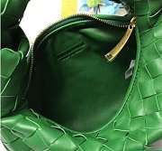 BOTTEGA VENETA THE MINI JODIE GREEN 651876 SIZE 28 CM - 3