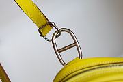 HERMES IN THE LOOP BELT BAG YELLOW 19 CM  - 5