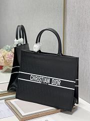 DIOR BOOK TOTE BLACK LEATHER M1286 41 X 32 CM - 4