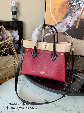 LV On My Side MM Wine M56934 Size 30.5 cm